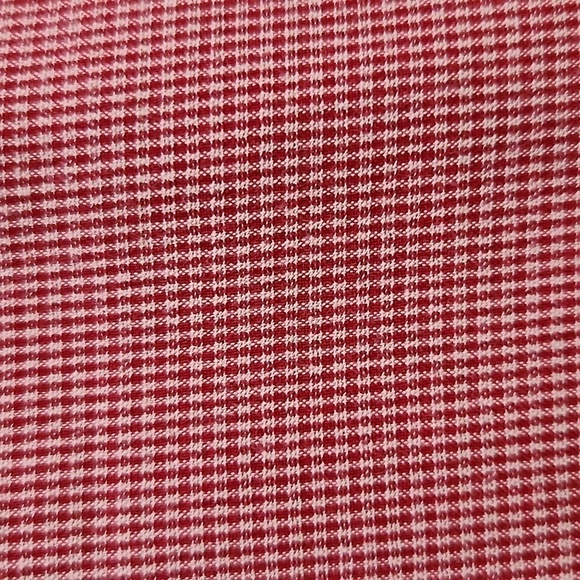 3/$20 Christopher & Banks Red & White Button-Up Shirt - Picture 5 of 9